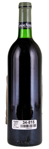 1980 Spring Mountain Vineyard Cabernet Sauvignon