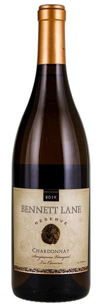 2019 Bennett Lane Winery Sangiacomo Vineyard Reserve Chardonnay, 750ml
