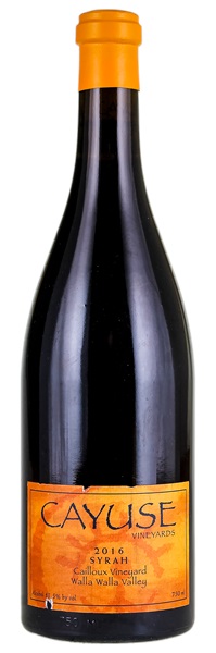 2016 Cayuse Cailloux Vineyard Syrah