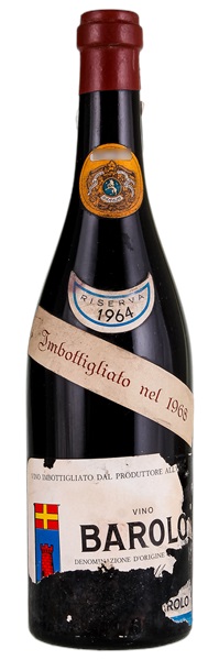 1964 Bartolo Mascarello Barolo Riserva, 750ml
