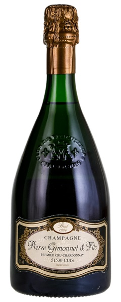 1996 Pierre Gimonnet Brut Premier Cru Cuis Special Club Chardonnay, 750ml