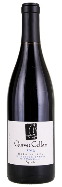 2013 Quivet Cellars Kenefick Ranch Whole Cluster Syrah, 750ml