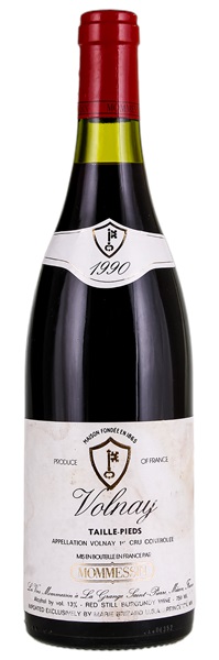 1990 Mommessin Volnay Taillepieds