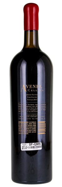 2015 Avenel Cellars Cabernet Sauvignon