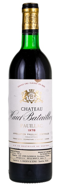 1978 Château Haut-Batailley, 750ml