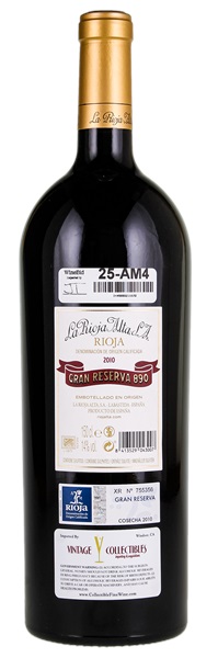 2010 La Rioja Alta Gran Reserva 890, 1.5ltr