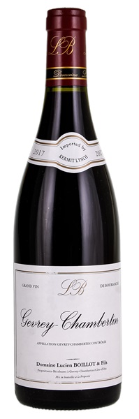2017 Lucien Boillot & Fils Gevrey Chambertin