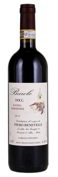 2017 Piero Benevelli Barolo Ravera di Monforte
