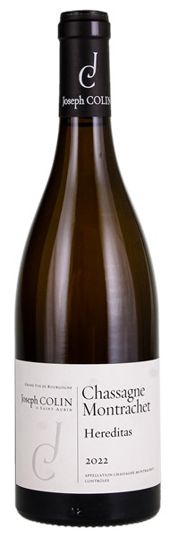 2022 Joseph Colin Chassagne-Montrachet Hereditas, 750ml