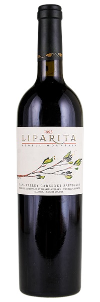 1993 Liparita Cellars Cabernet Sauvignon, 750ml
