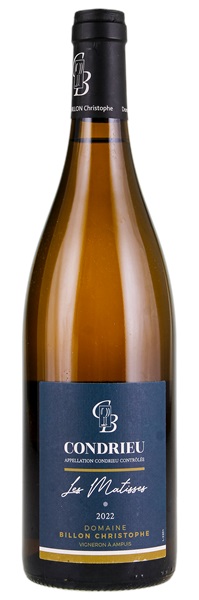 2022 Christophe Billon Condrieu Les Matisses