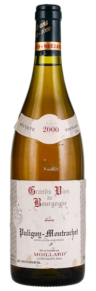2000 Moillard (negociant) Puligny Montrachet, 750ml