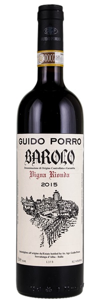 2015 Guido Porro Barolo Vigna Rionda