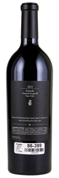 2021 Boich Family Cellar Beckstoffer Vineyard Georges III Cabernet Sauvignon, 750ml