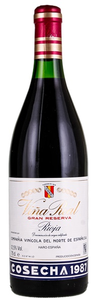 1987 Cune (CVNE) Vina Real Rioja Gran Reserva