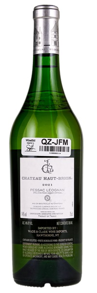 2021 Château Haut-Brion Blanc, 750ml