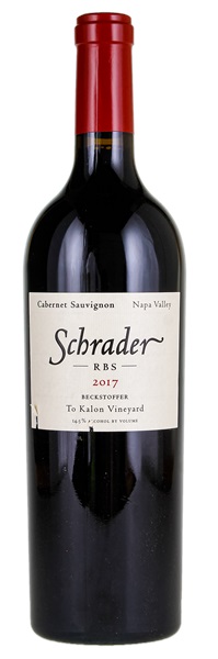 2017 Schrader RBS Beckstoffer To Kalon Vineyard Cabernet Sauvignon