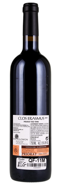 2021 Clos I Terrasses Priorat Clos Erasmus