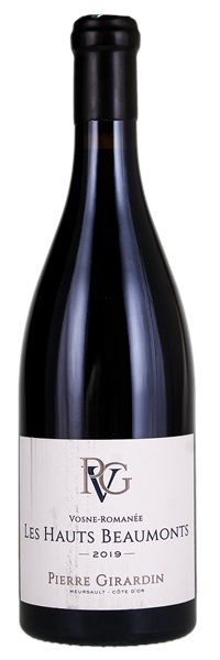 2019 Pierre Girardin Vosne-Romanée Beaux Monts