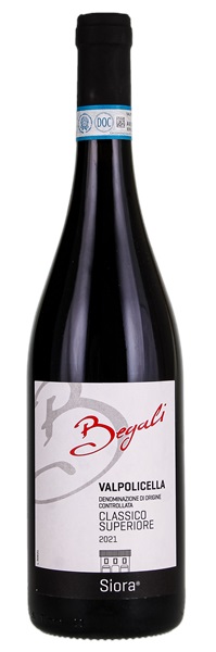 2021 Lorenzo Begali Valpolicella Classico Superiore Siora, 750ml