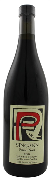 2007 Sineann Schindler Vineyard Pinot Noir, 750ml