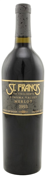 1993 St. Francis Reserve Merlot, 750ml