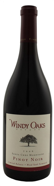 2006 Windy Oaks Estate Limited Release Wood Tank Fermented Pinot Noir, 750ml