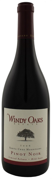 2006 Windy Oaks Estate Limited Release Wild Yeast Pinot Noir, 750ml