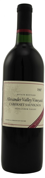 1997 Alexander Valley Vineyards Wetzel Family Estate Cabernet Sauvignon, 750ml