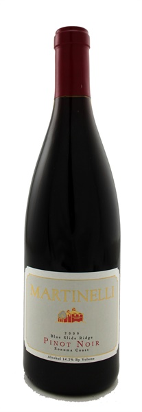 2009 Martinelli Blue Slide Ridge Pinot Noir, 750ml