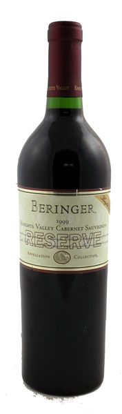 1999 Beringer Knights Valley Collection Reserve Cabernet Sauvignon, 750ml