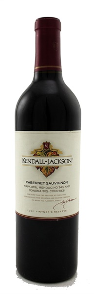 2002 Kendall-Jackson Vintner's Reserve Cabernet Sauvignon, 750ml
