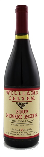 2009 Williams Selyem Russian River Valley Pinot Noir, 750ml