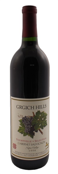 1994 Grgich Hills Yountville Selection Cabernet Sauvignon, 750ml