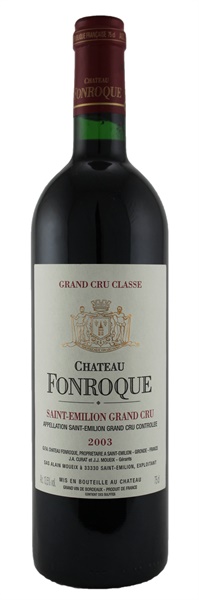 2003 Château Fonroque, 750ml