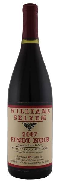 2007 Williams Selyem Westside Road Neighbors Pinot Noir, 750ml