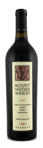 2001 Mount Veeder Reserve, 750ml