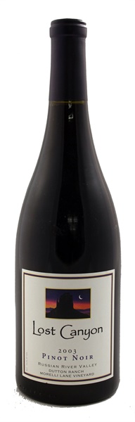 2003 Lost Canyon Dutton Ranch Morelli Lane Pinot Noir, 750ml