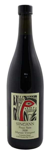 2008 Sineann Wyeast Vineyard Pinot Noir, 750ml