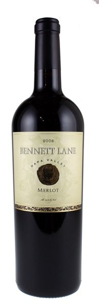 2008 Bennett Lane Winery Merlot