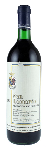 1982 Tenuta San Leonardo Vino da Tavola dei Campi Sarni San Leonardo, 750ml