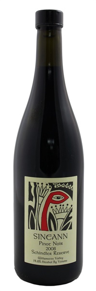 2008 Sineann Schindler Vineyard Pinot Noir, 750ml