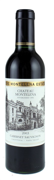 2003 Chateau Montelena Estate Cabernet Sauvignon, 375ml