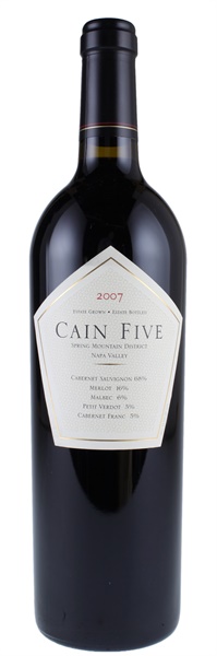 2007 Cain Five, 750ml