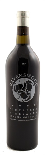 2003 Ravenswood Pickberry Vineyard, 750ml