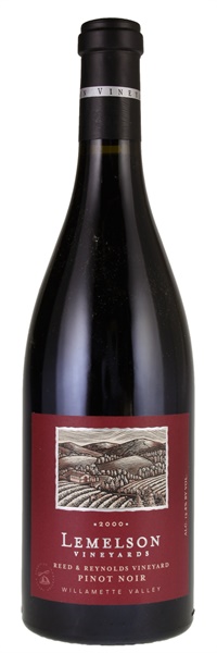 2000 Lemelson Vineyards Reed & Reynolds Vineyard Pinot Noir, 750ml