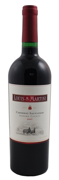 2007 Louis M. Martini Sonoma County Cabernet Sauvignon, 750ml