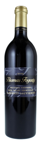 2004 Thomas Fogarty Vallerga Vineyard Cabernet Sauvignon, 750ml