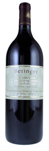 1989 Beringer Chabot Vineyard Cabernet Sauvignon, 1.5ltr
