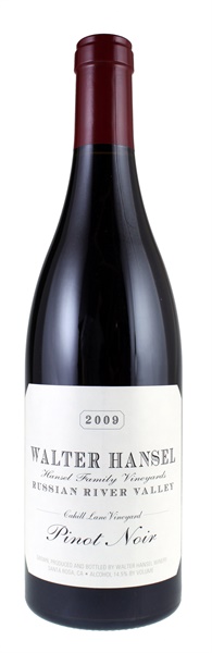 2009 Walter Hansel Family Vineyard Cahill Lane Pinot Noir, 750ml